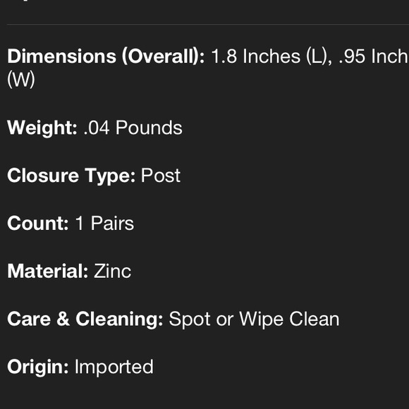 SUGARFIX BaubleBar Mint Condition
Candy Cane Earrings - Red White Pearl Gold NWT - Picture 4 of 8